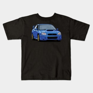 Subaru Impreza WRX STI blobeye gdb Kids T-Shirt